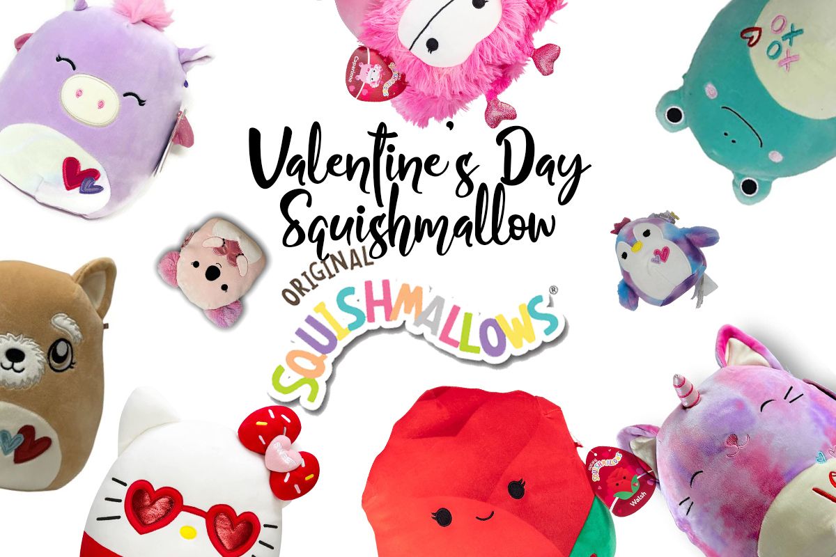 Squishmallows 12 Valentine's Day Frog Plush Toy, 12 in - Kroger